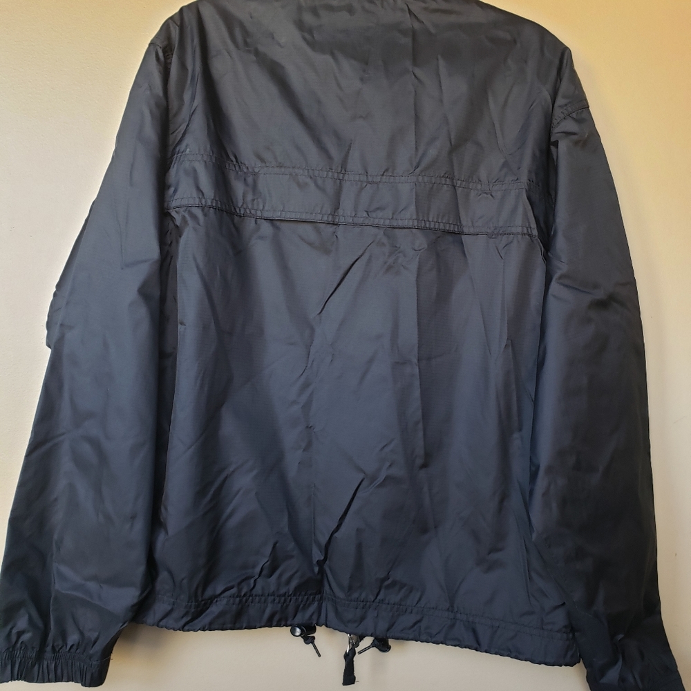 GAP Black Windbreaker Jacket - Picture 5 of 8